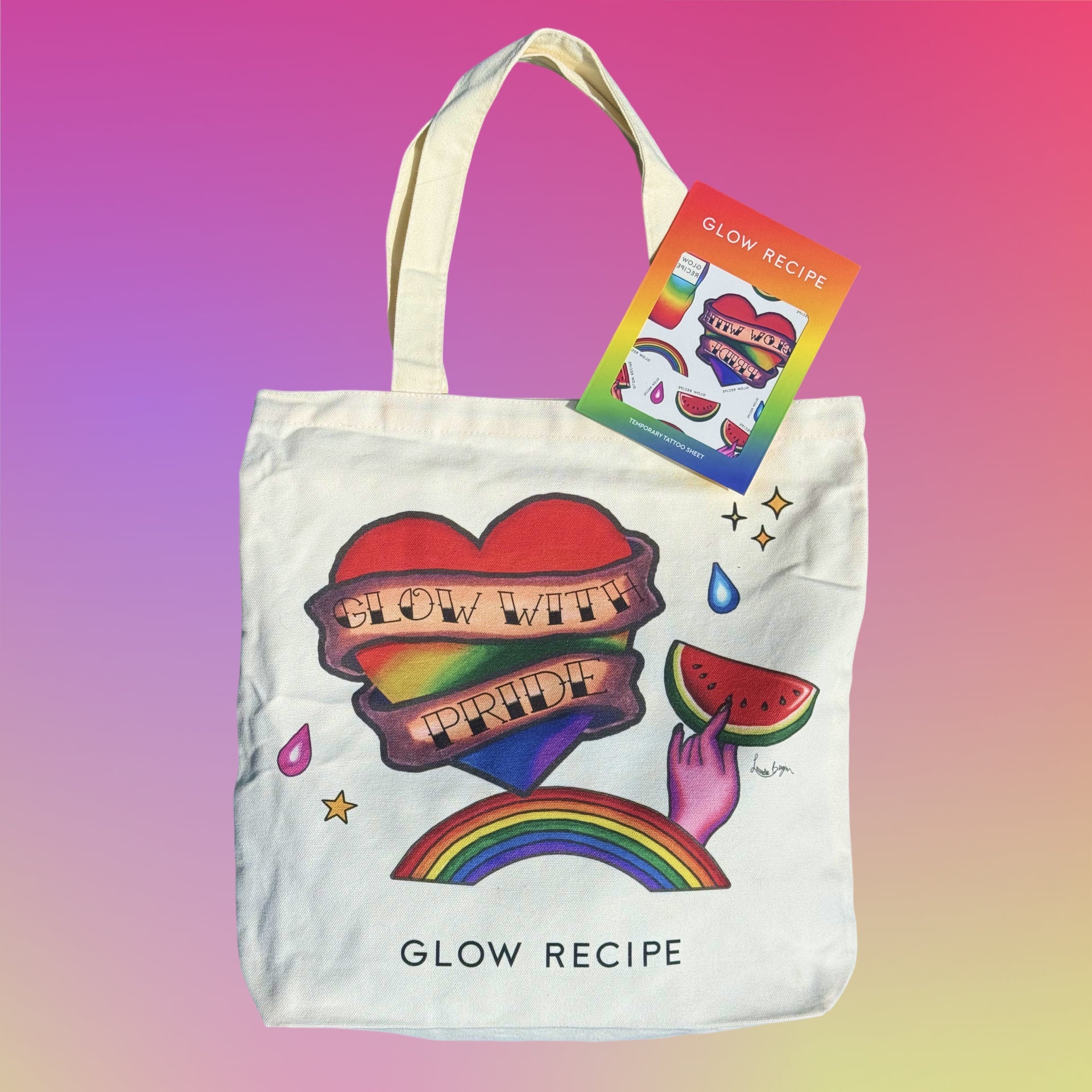 Glow Recipe Made With Pride Duo gift set packaging
