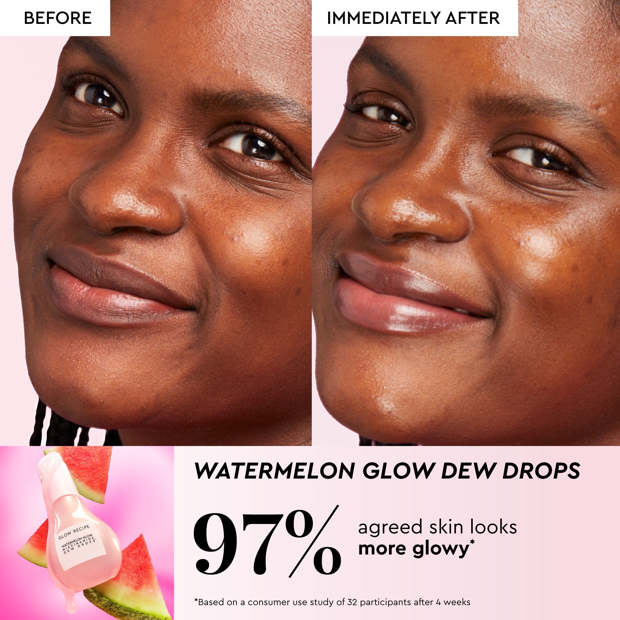 Infographic detailing the Mini Plum Plump Hyaluronic Cream that hydrates skin and helps repair its moisture barrier.