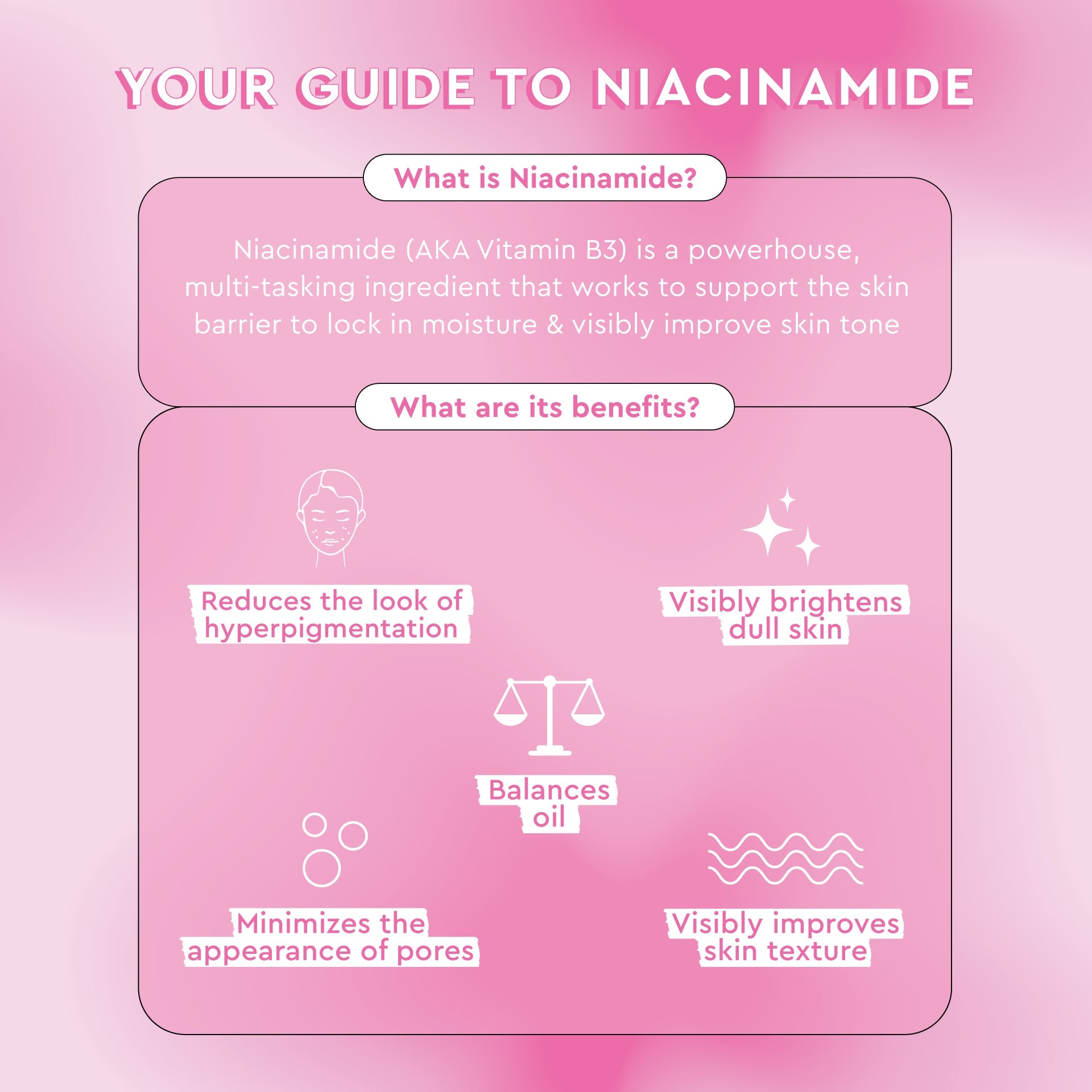 Glow Recipe Watermelon Glow Niacinamide Dew Balm SPF 45 ingredient callouts highlighting its broad spectrum UV protection.