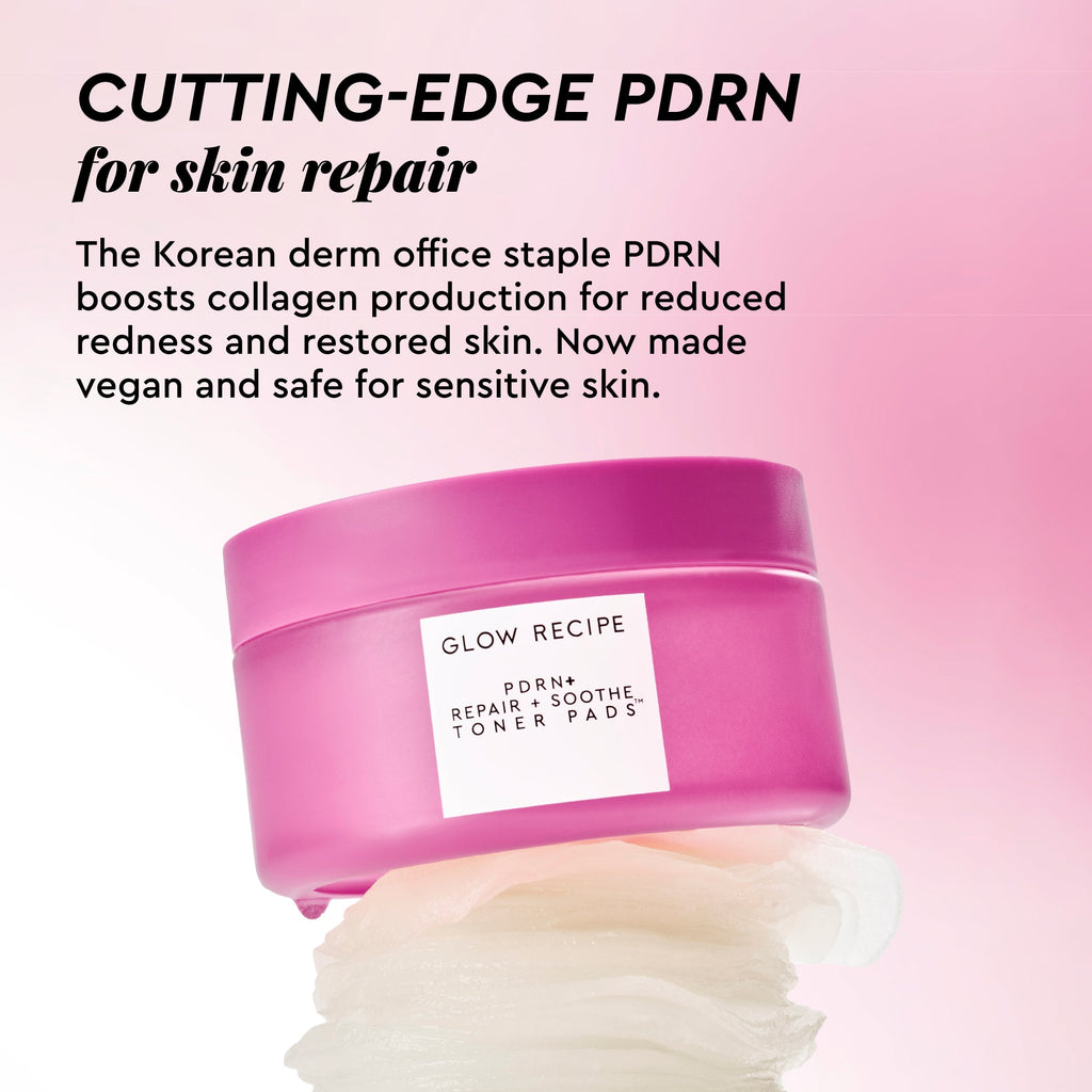 Infographic showcasing how Glycerin and Panthenol in the pads deliver deep, barrier-repairing hydration.