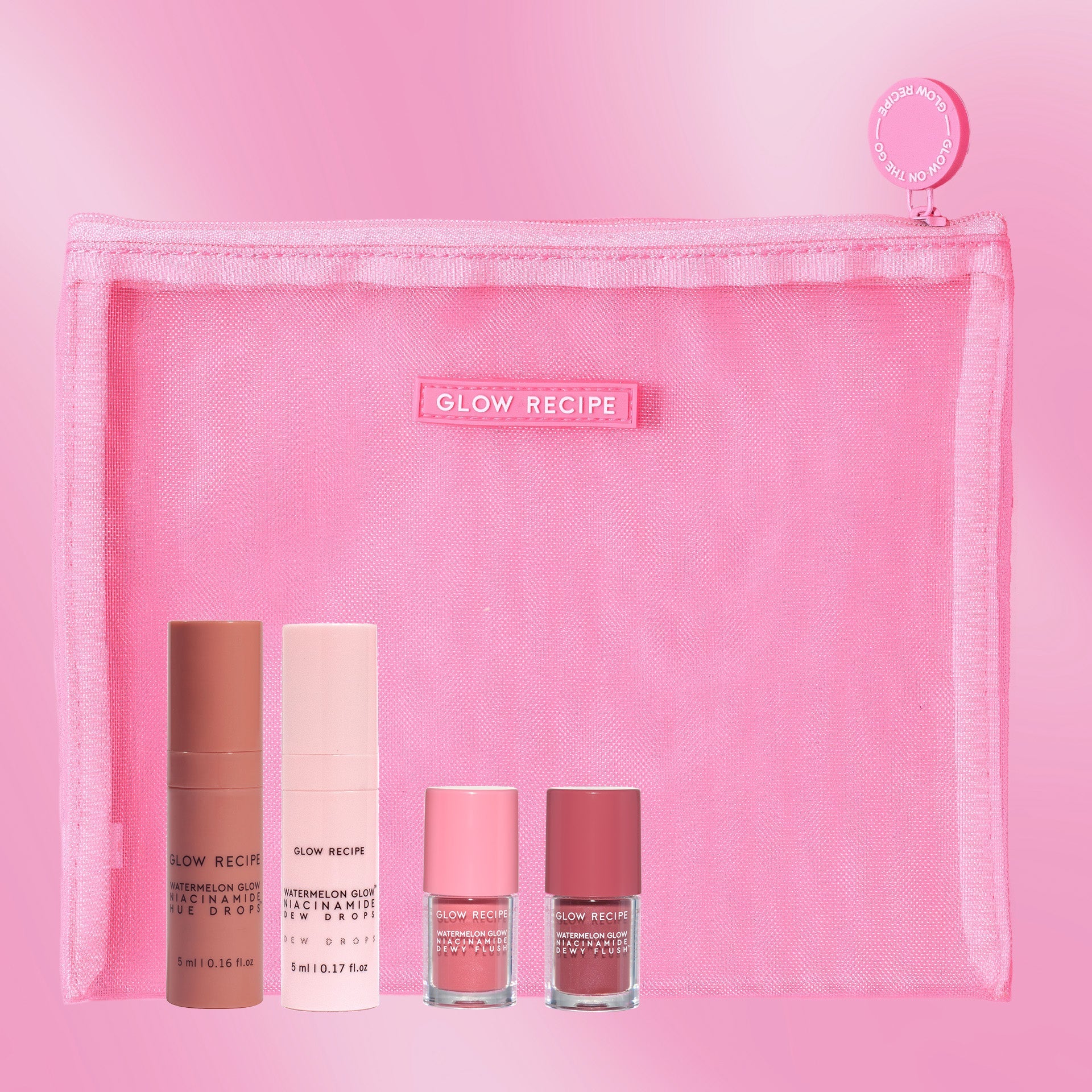Glow Recipe Glow Hues Trial Kit with tinted lip and cheek minis